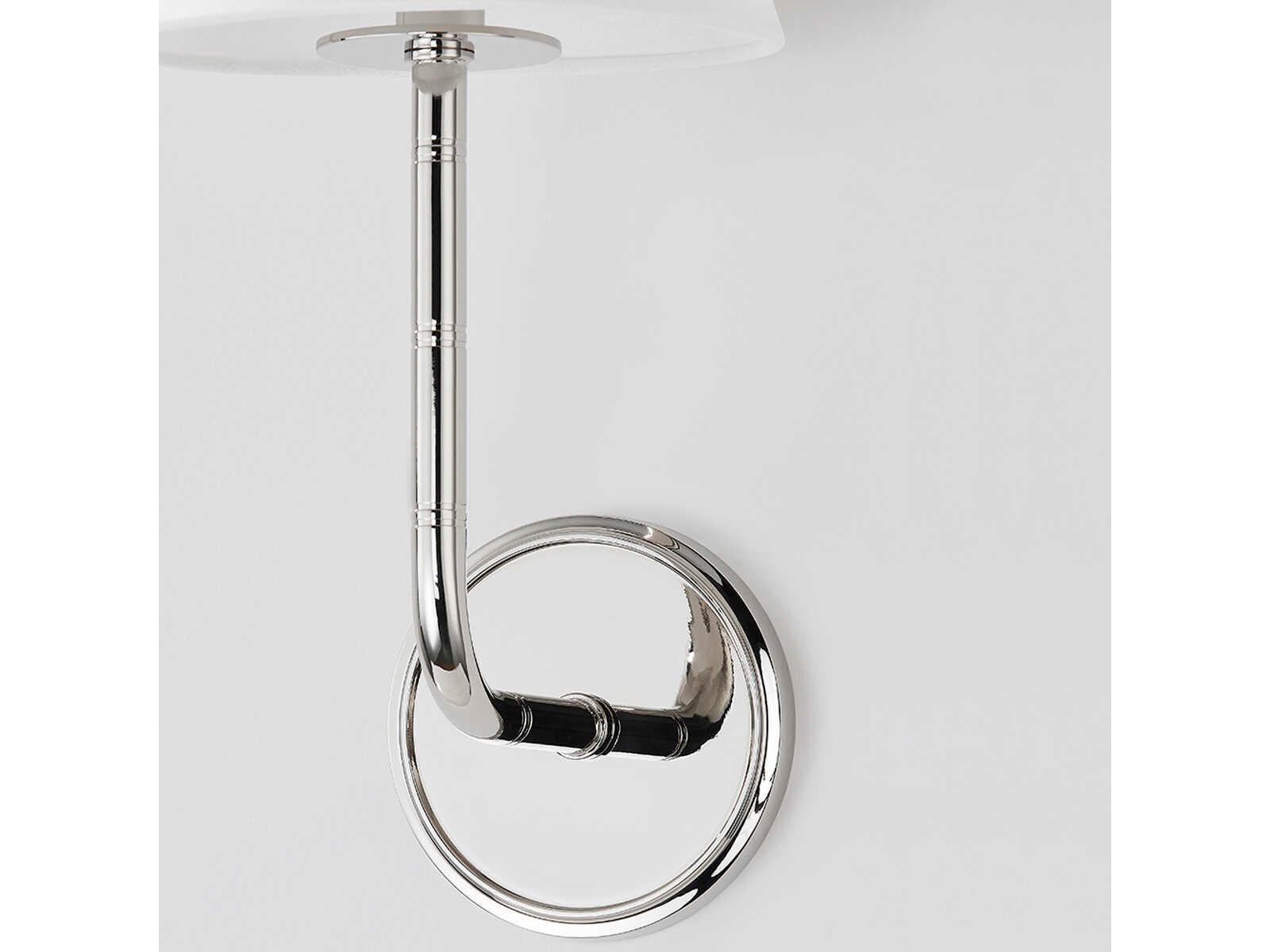 Hudson Valley Trice 1-Light Polished Nickel Wall Sconce