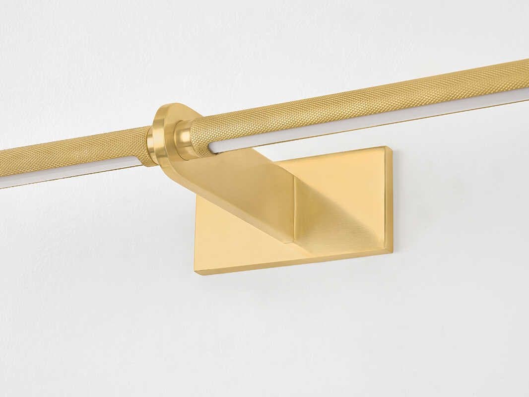 Hudson Valley Deptford 2-Light Aged Brass Picture Light