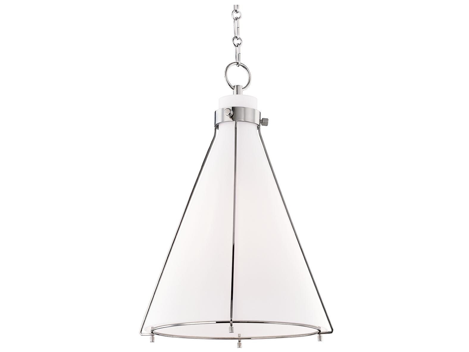 Hudson Valley Eldridge 1-Light Polished Nickel Pendant