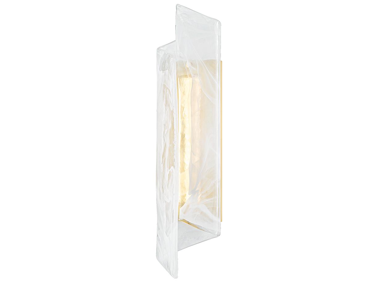 Hudson Valley Greenville 1-Light Aged Brass Wall Sconce