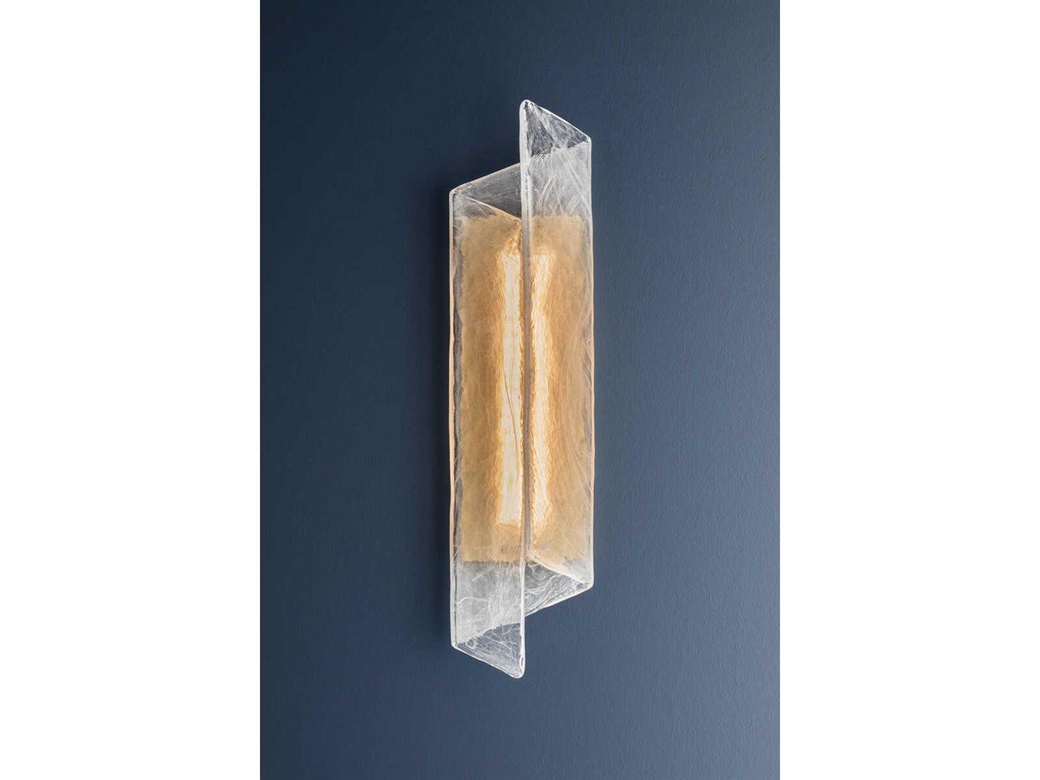 Hudson Valley Greenville 1-Light Aged Brass Wall Sconce