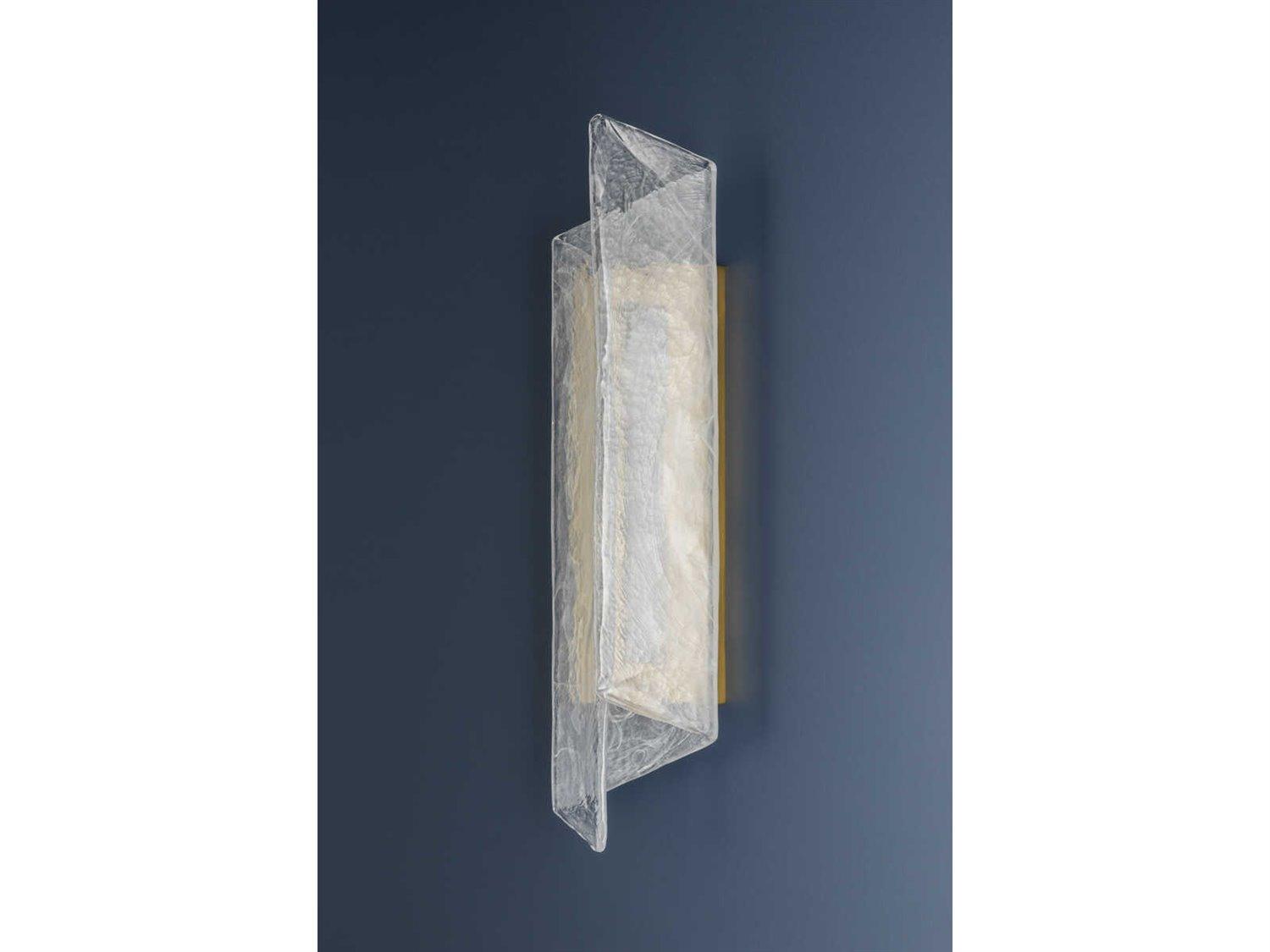 Hudson Valley Greenville 1-Light Aged Brass Wall Sconce