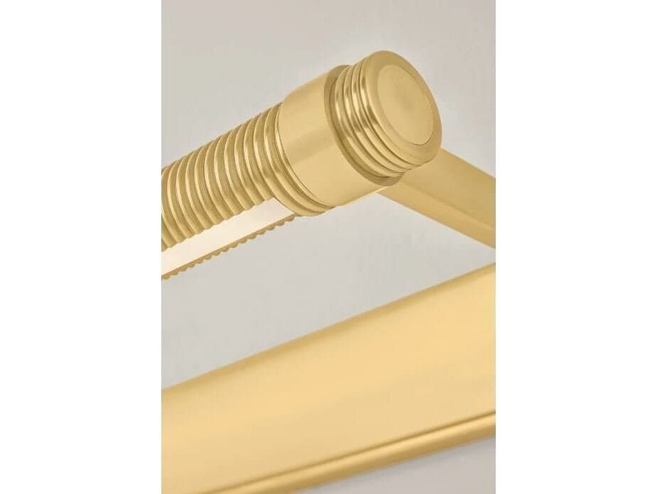 Hudson Valley Duell 1-Light Aged Brass Gold Picture Light