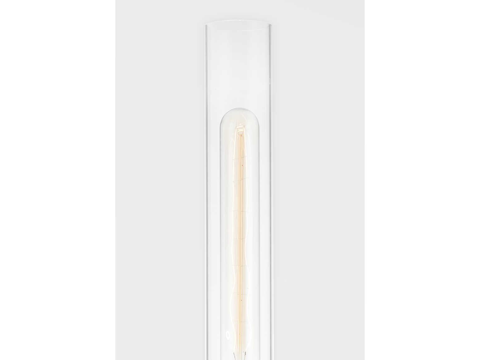 Hudson Valley Hogan 2-Light Aged Brass Glass Wall Sconce