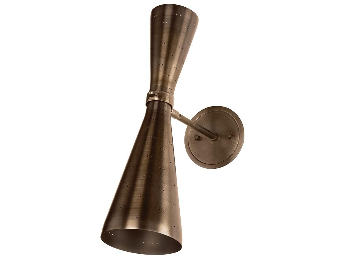 Hudson Valley Allanton 2-Light Historic Bronze Wall Sconce