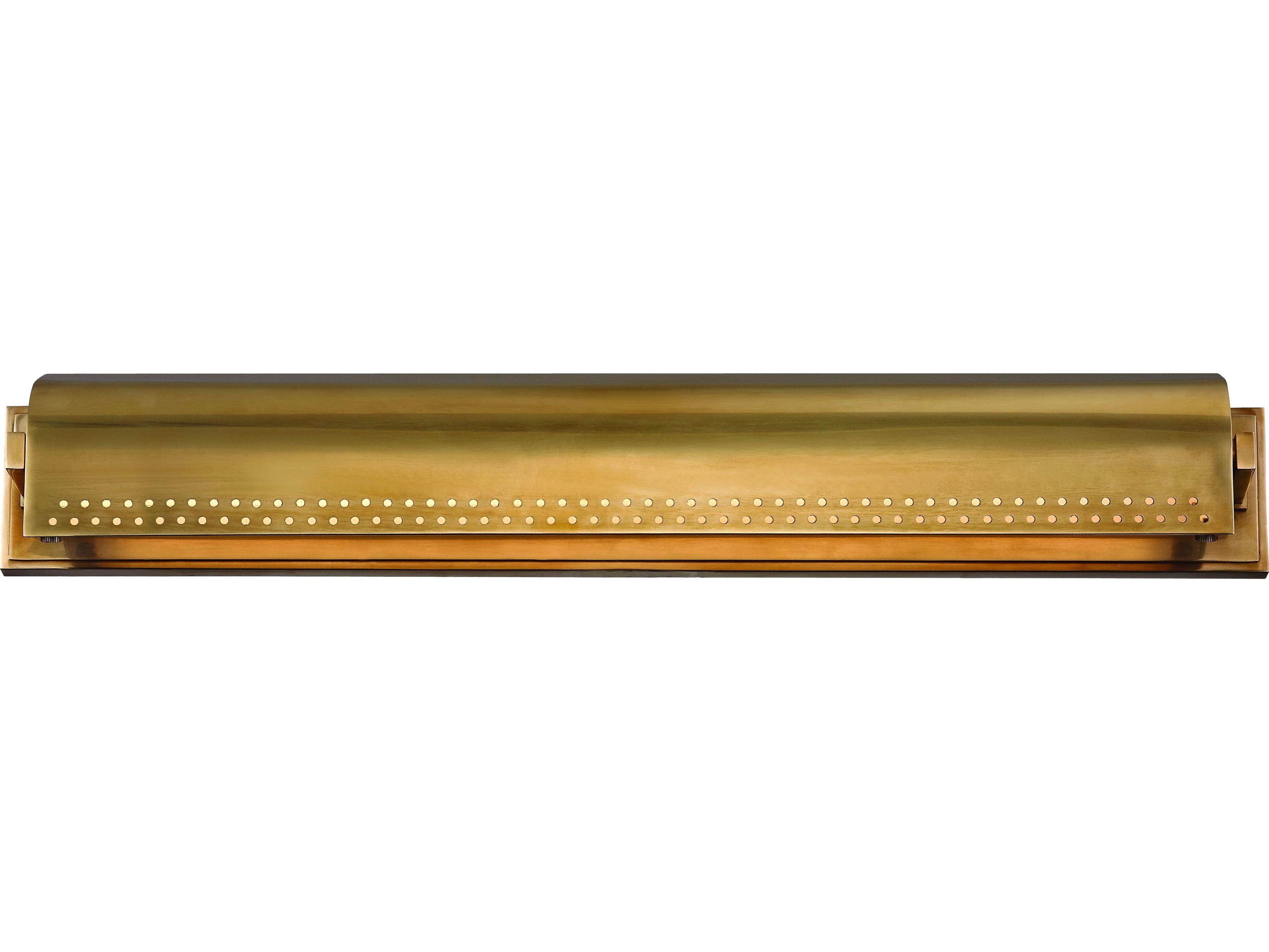 Hudson Valley Garfield 1-Light Aged Brass LED Picture Light
