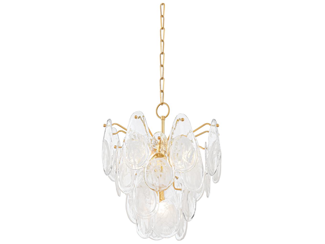 Hudson Valley Darcia 5-Light Aged Brass Chandelier