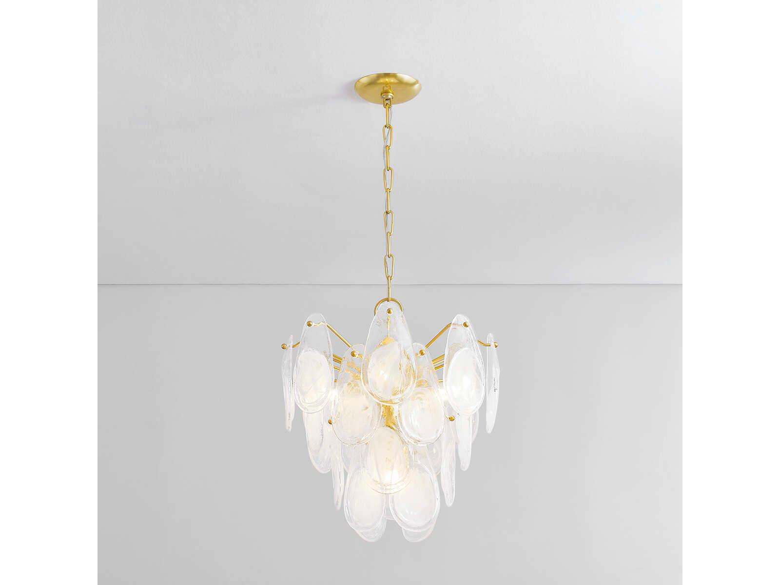 Hudson Valley Darcia 5-Light Aged Brass Chandelier