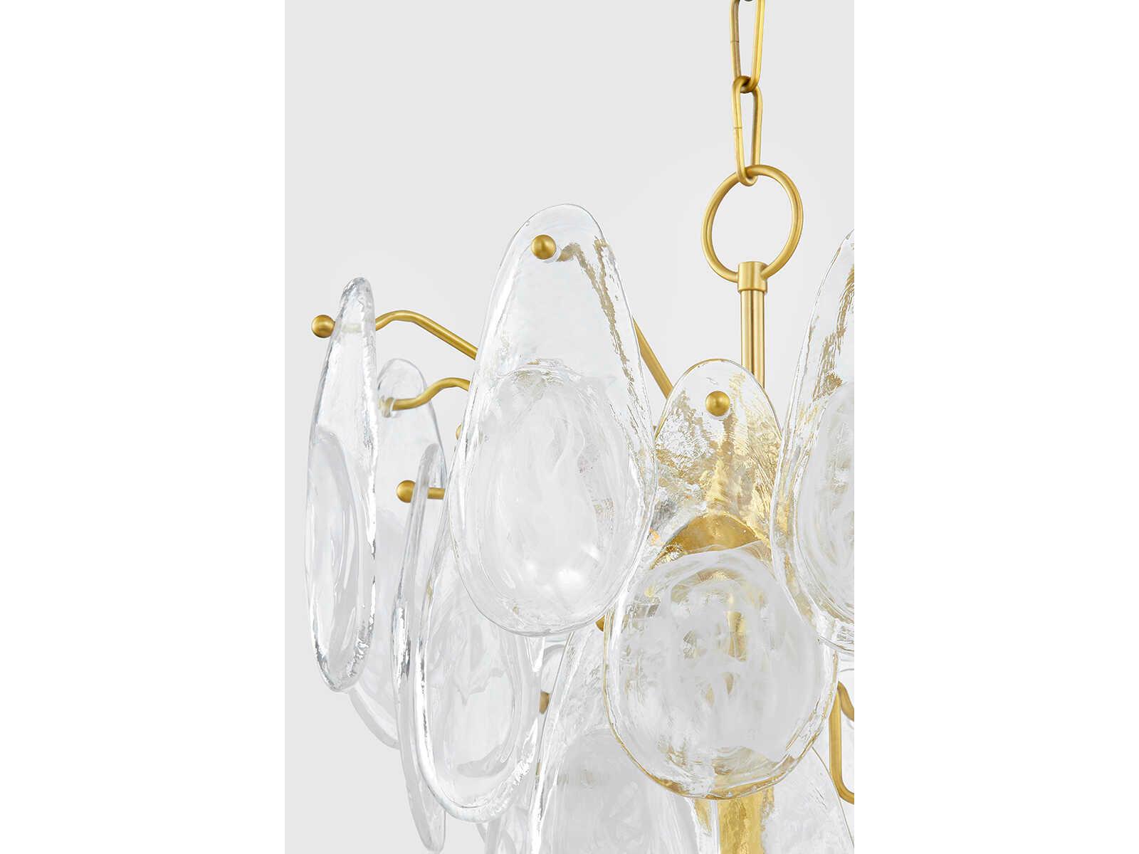 Hudson Valley Darcia 5-Light Aged Brass Chandelier