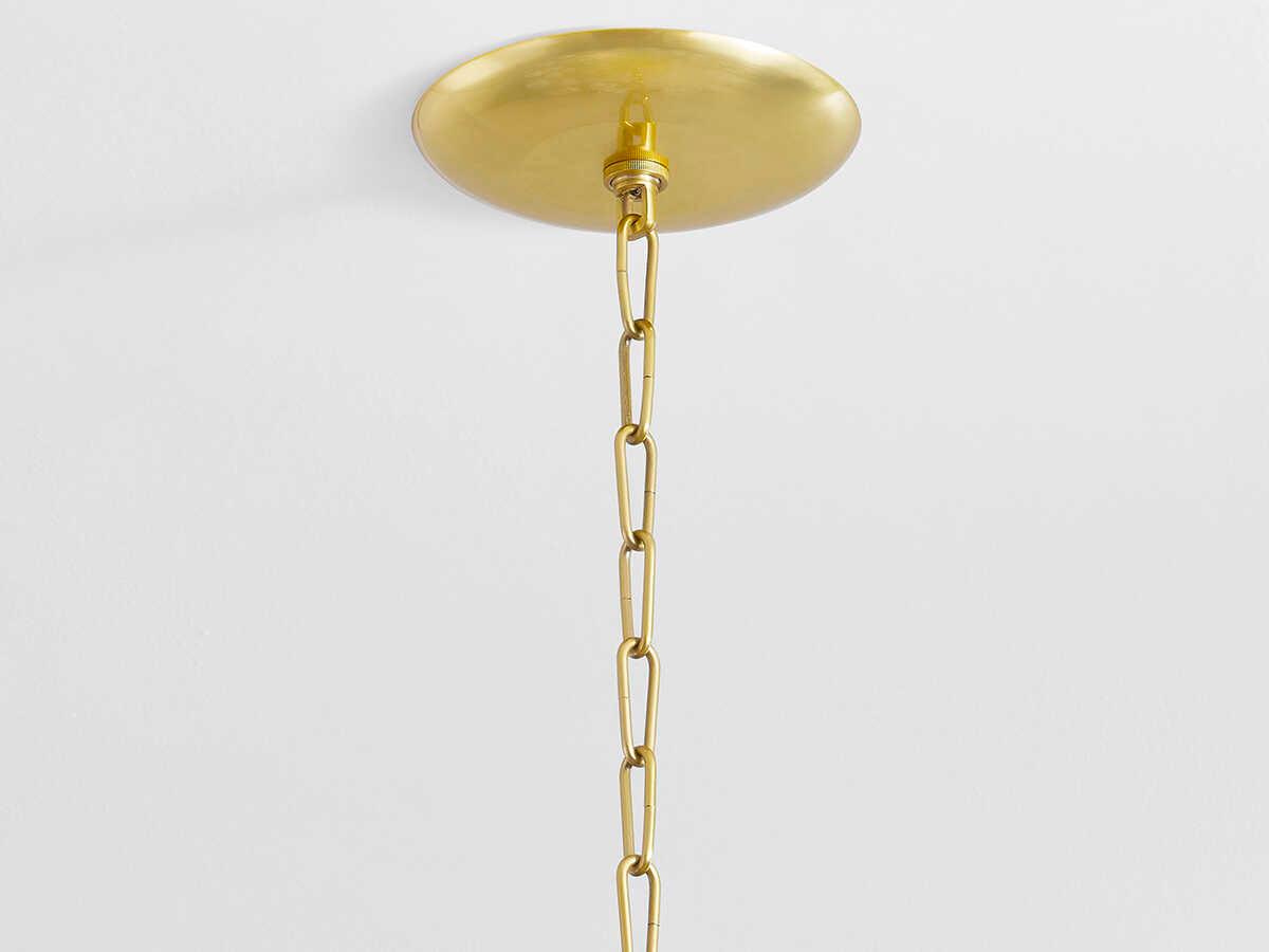 Hudson Valley Darcia 7-Light Aged Brass Chandelier