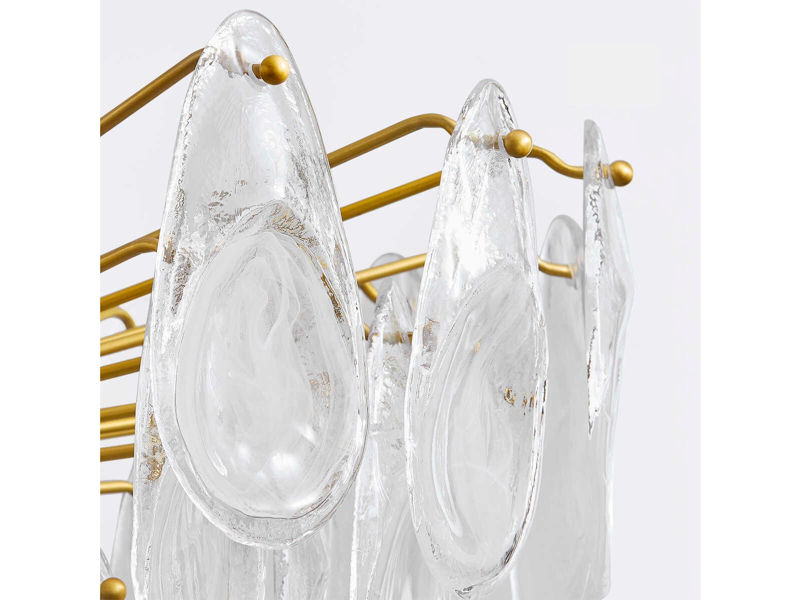 Hudson Valley Darcia 15-Light Aged Brass Chandelier