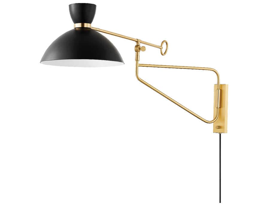 Hudson Valley Cranbrook 1 - Light Swing Arm