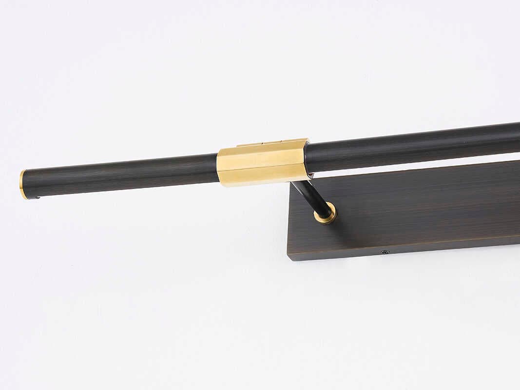 Hudson Valley Melbourne 1-Light Aged Brass Distressed Bronze Picture Light