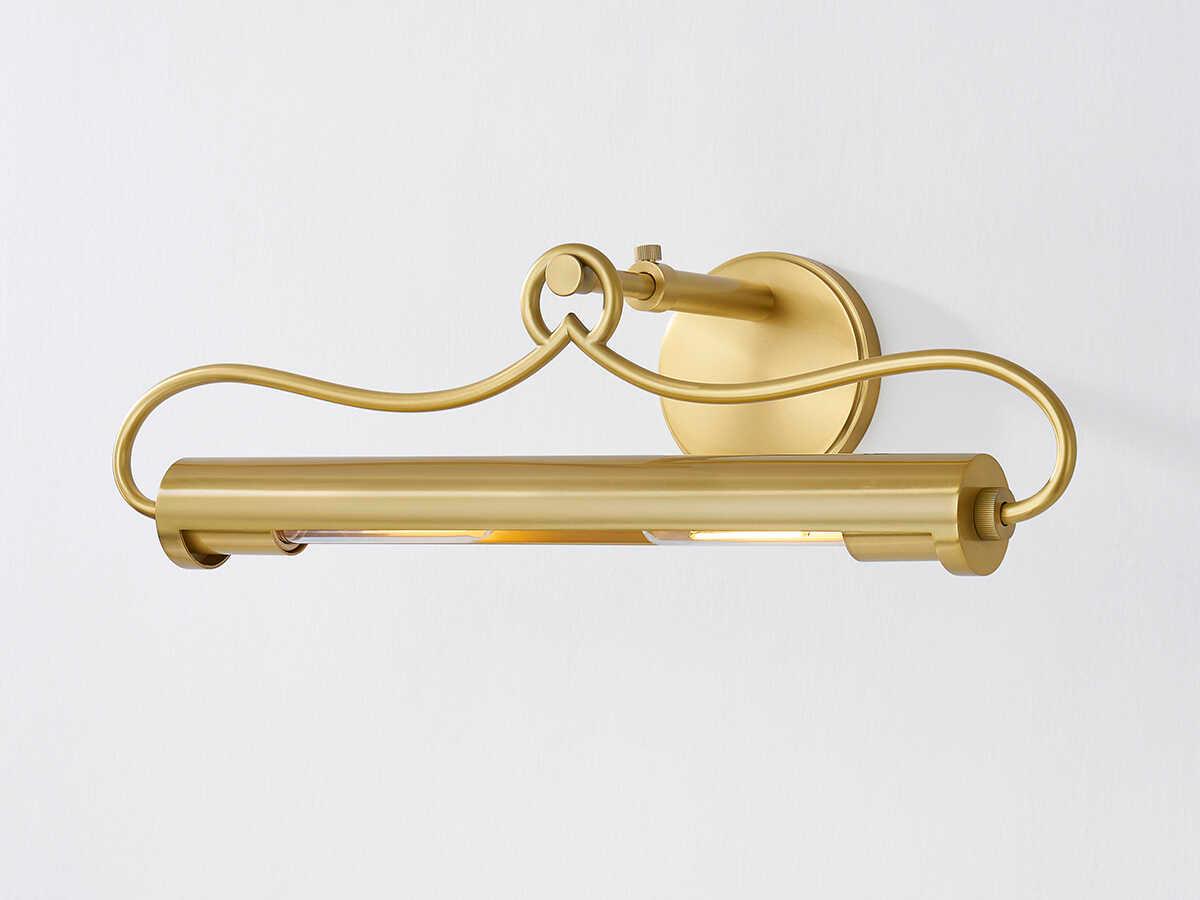 Hudson Valley Berun 2-Light Aged Brass Picture Light