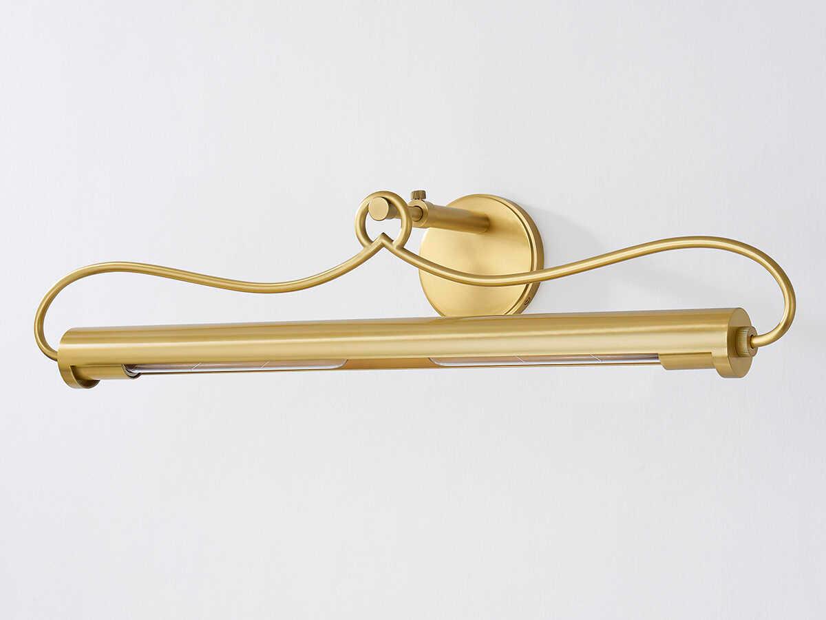 Hudson Valley Berun 2-Light Aged Brass Picture Light