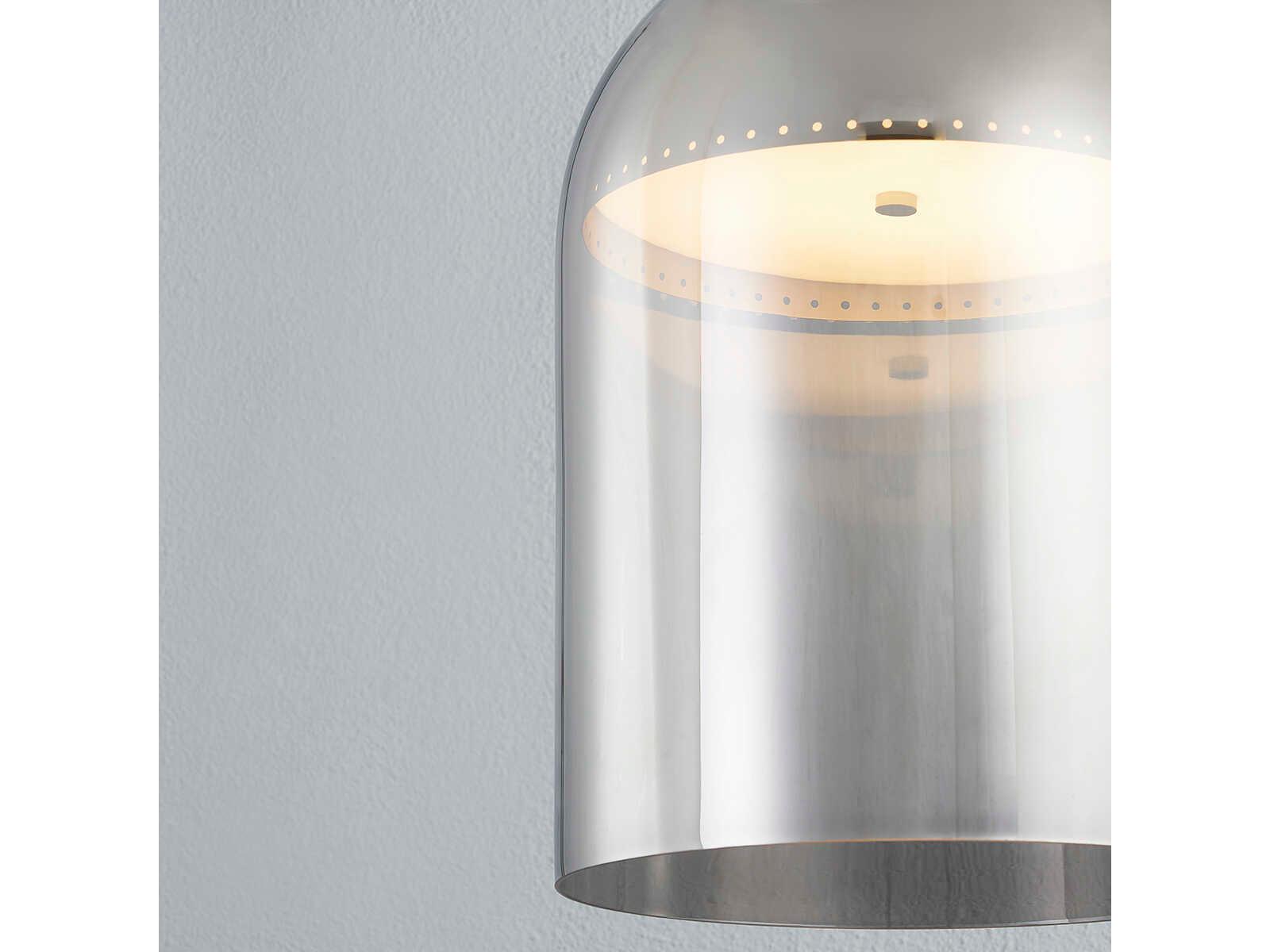 Hudson Valley Dorval 1-Light Aged Brass Bell Pendant