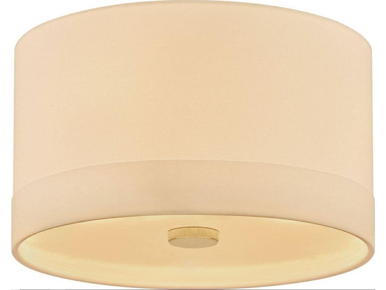 Hudson Valley Ashland 3-Light Aged Brass Dome Flush Mount