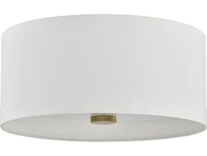 Hudson Valley Ashland 4-Light Aged Brass Drum Flush Mount