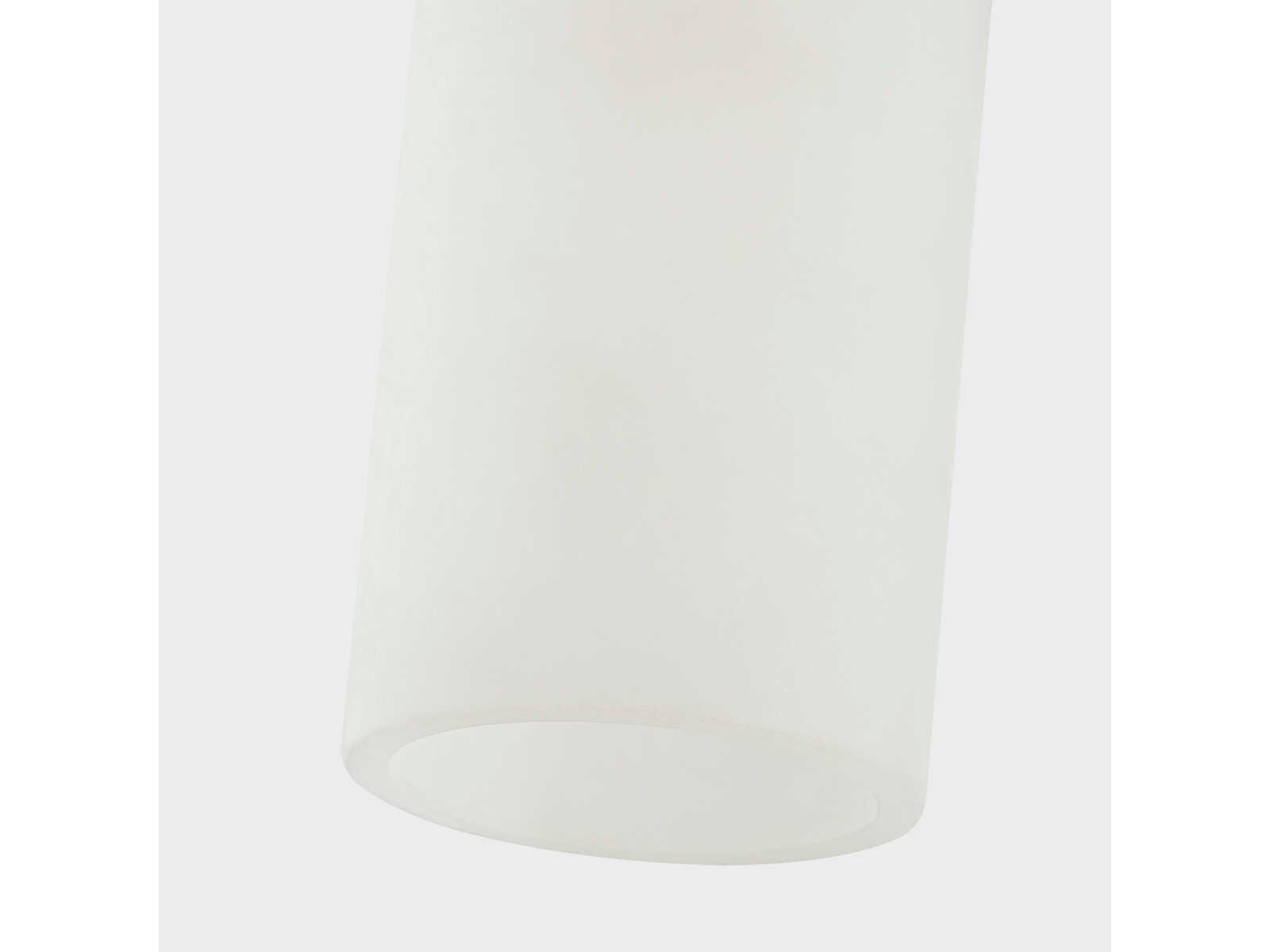 Hudson Valley Malba 1-Light Aged Brass Glass Wall Sconce