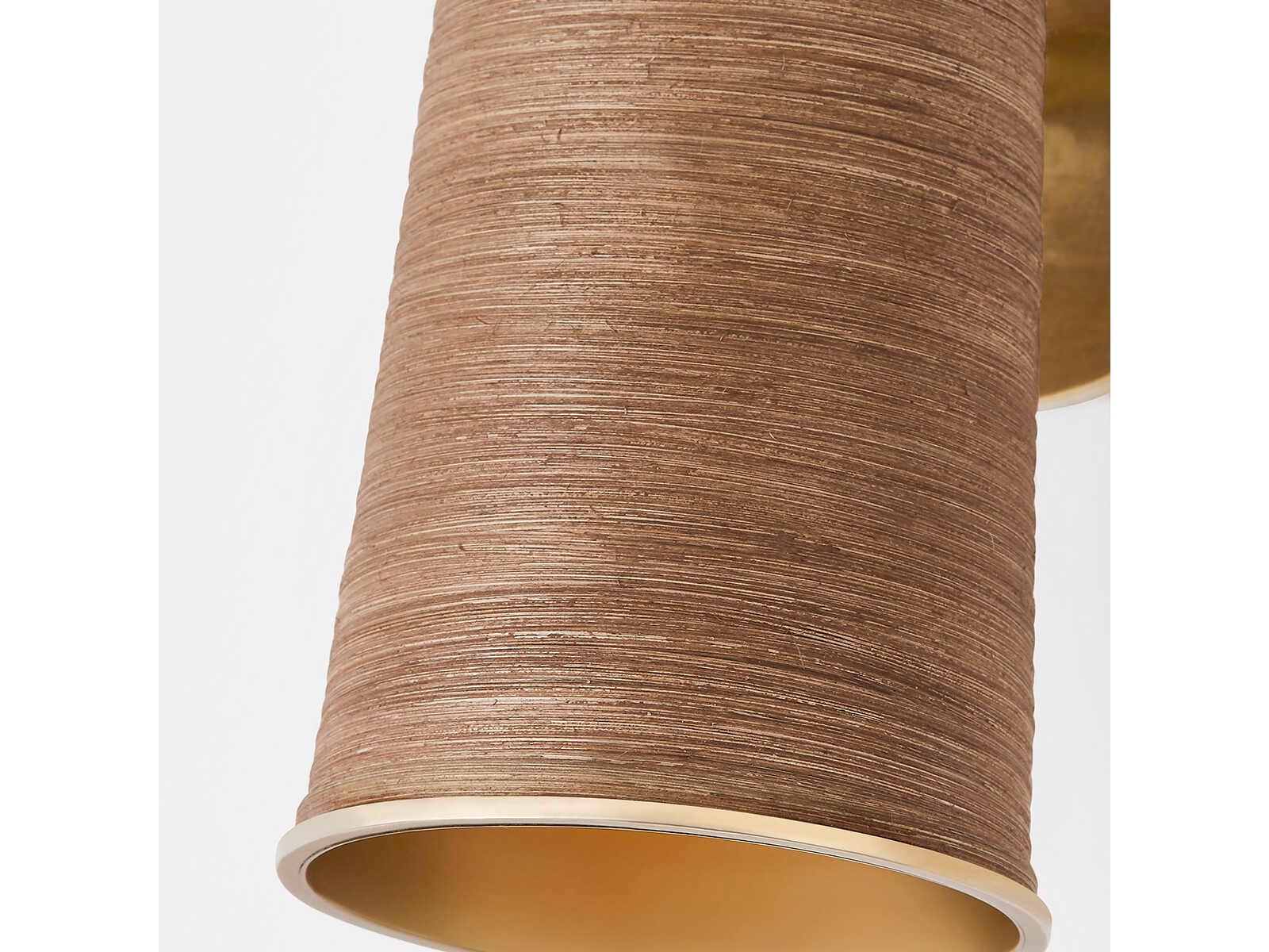 Hudson Valley Delran 1-Light Aged Brass Wall Sconce