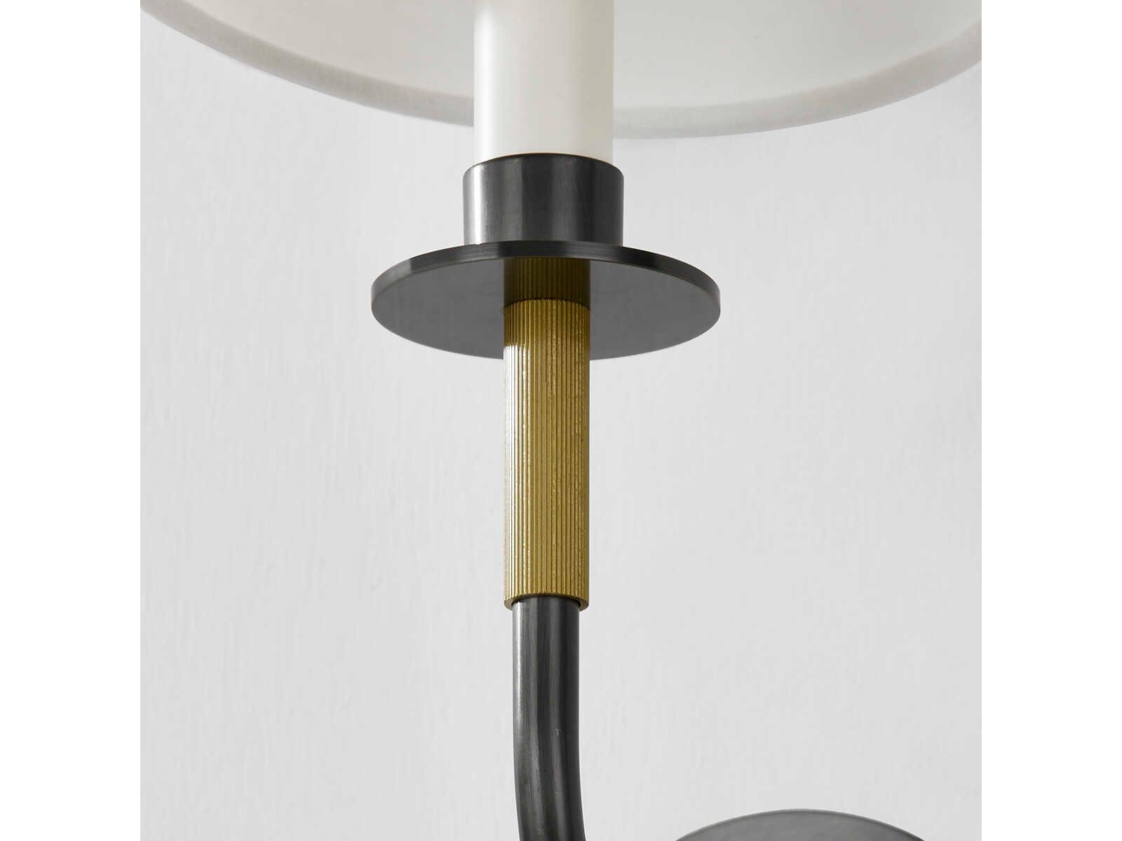 Hudson Valley Paramus 1-Light Aged Old Bronze Black Wall Sconce