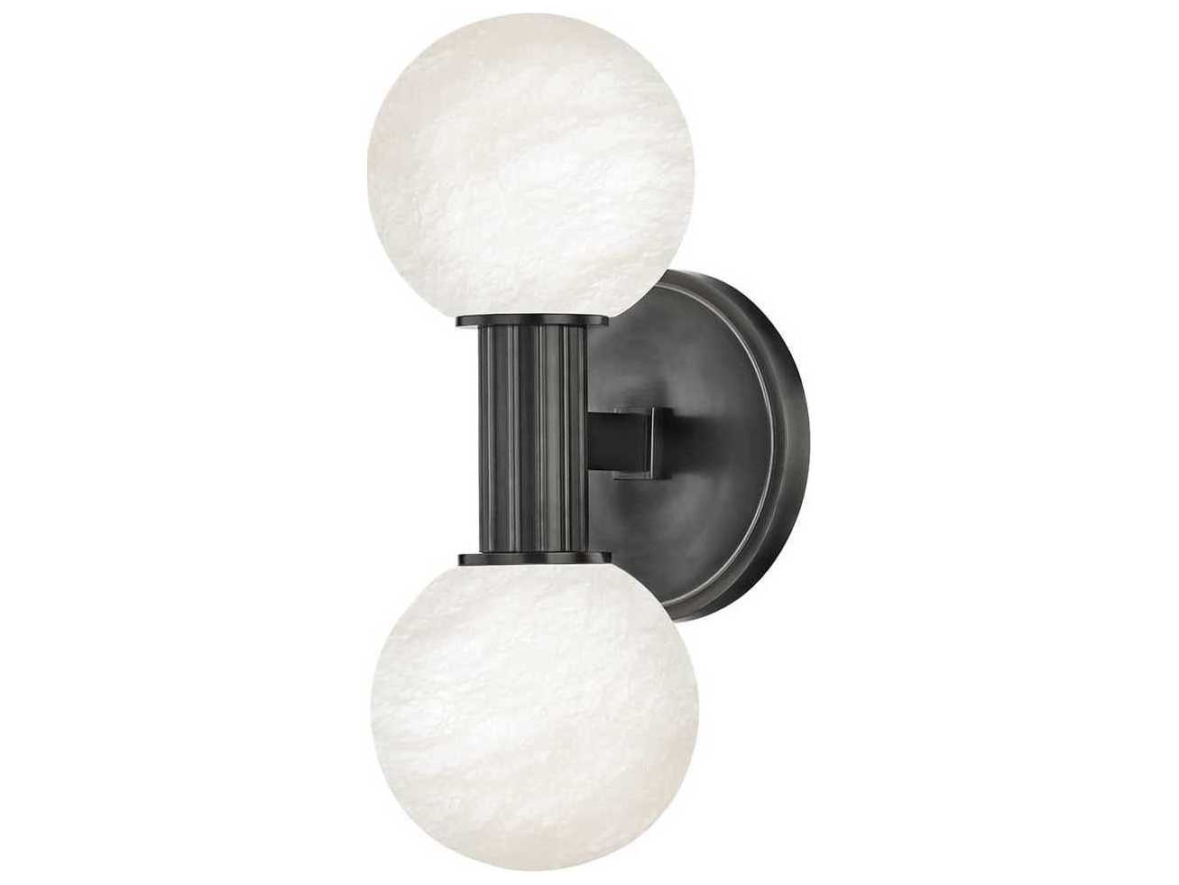 Hudson Valley Murray Hill 1-Light Distressed Bronze LED Vanity Light