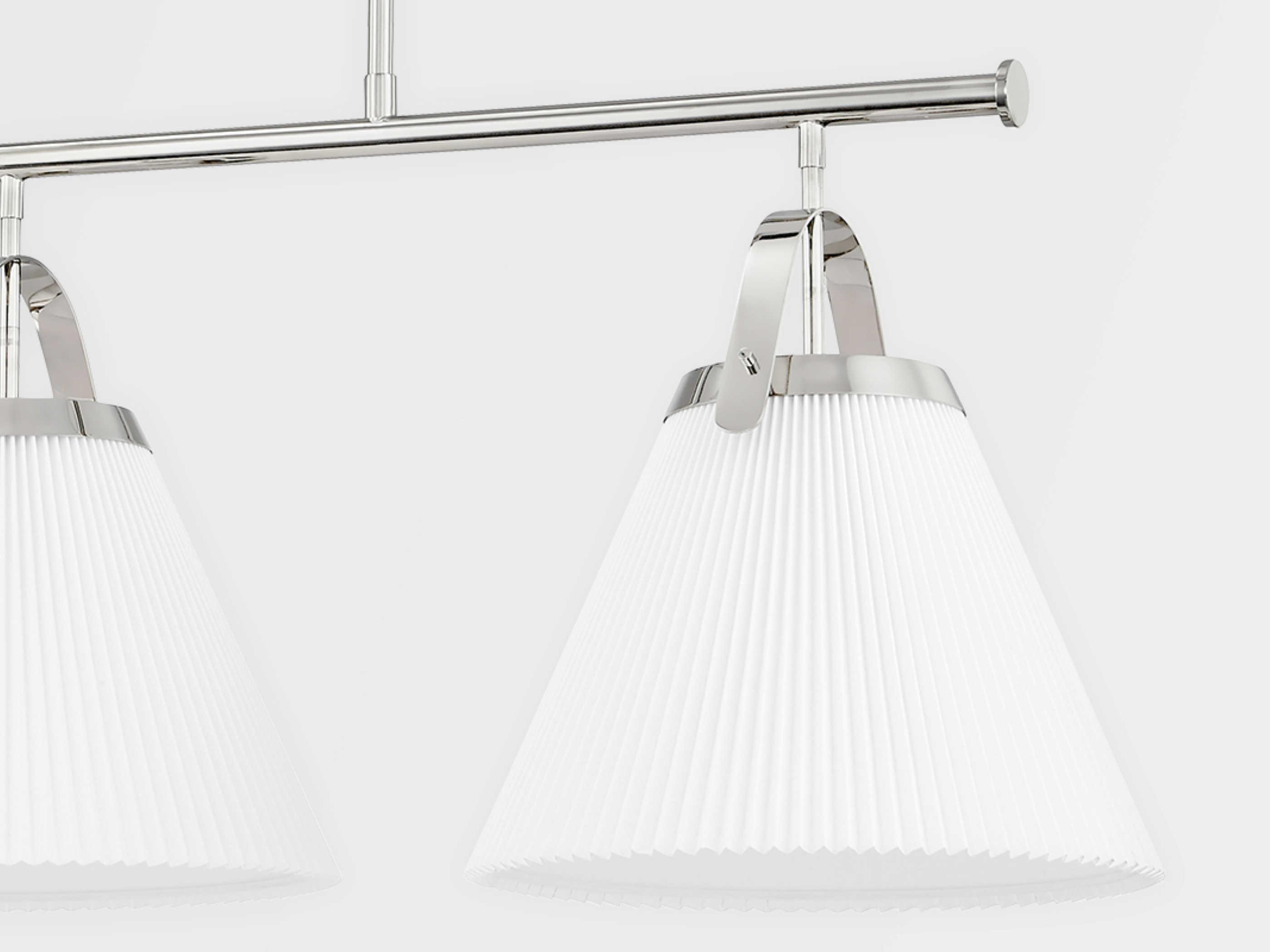 Hudson Valley Aldridge 3-Light Polished Nickel Island Pendant