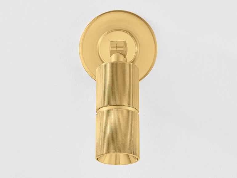 Hudson Valley Truett 1-Light Aged Brass Wall Sconce
