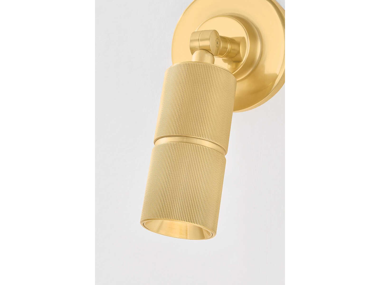 Hudson Valley Truett 1-Light Aged Brass Wall Sconce