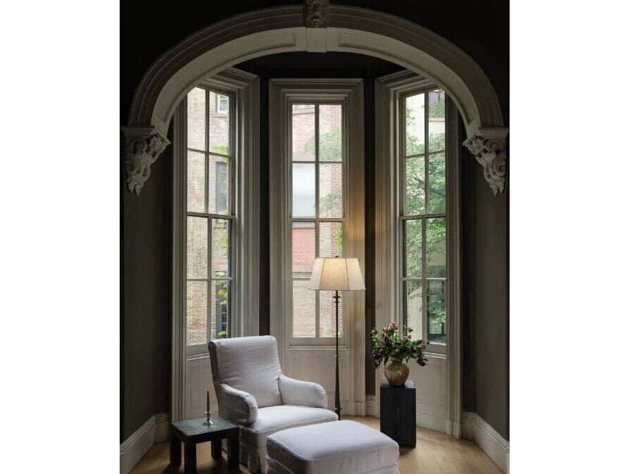 Hudson Valley Celmins Black Iron Floor Lamp