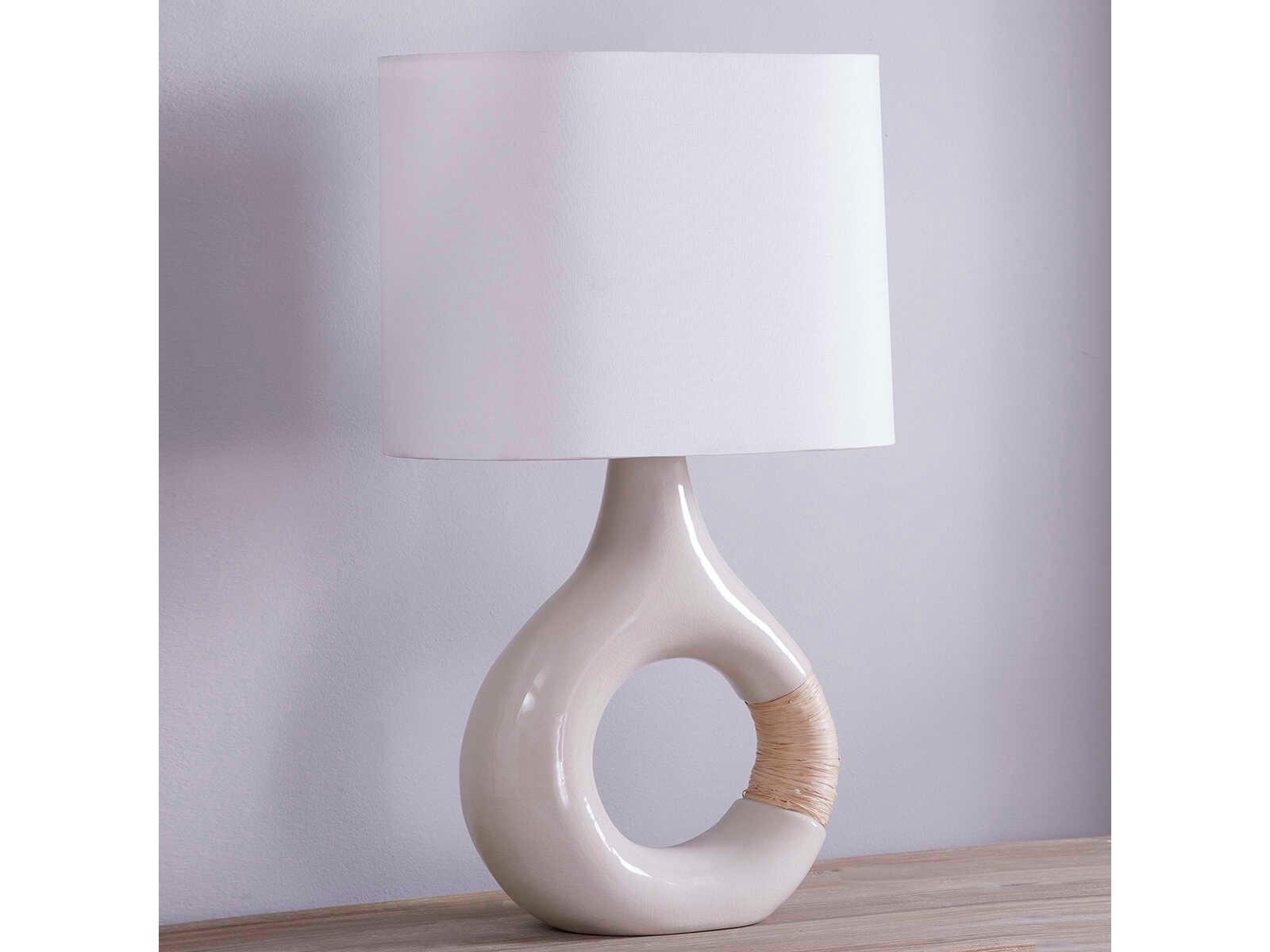 Hudson Valley Mindy Aged Brass White Buffet Lamp