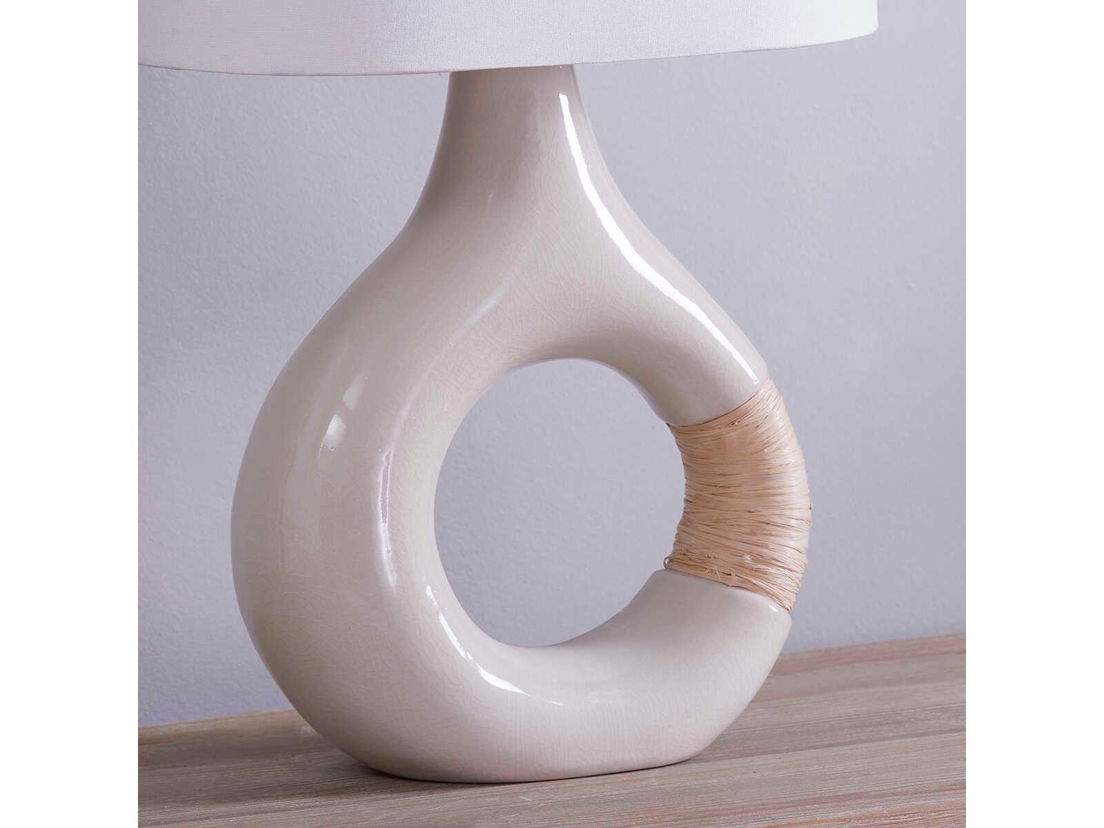 Hudson Valley Mindy Aged Brass White Buffet Lamp