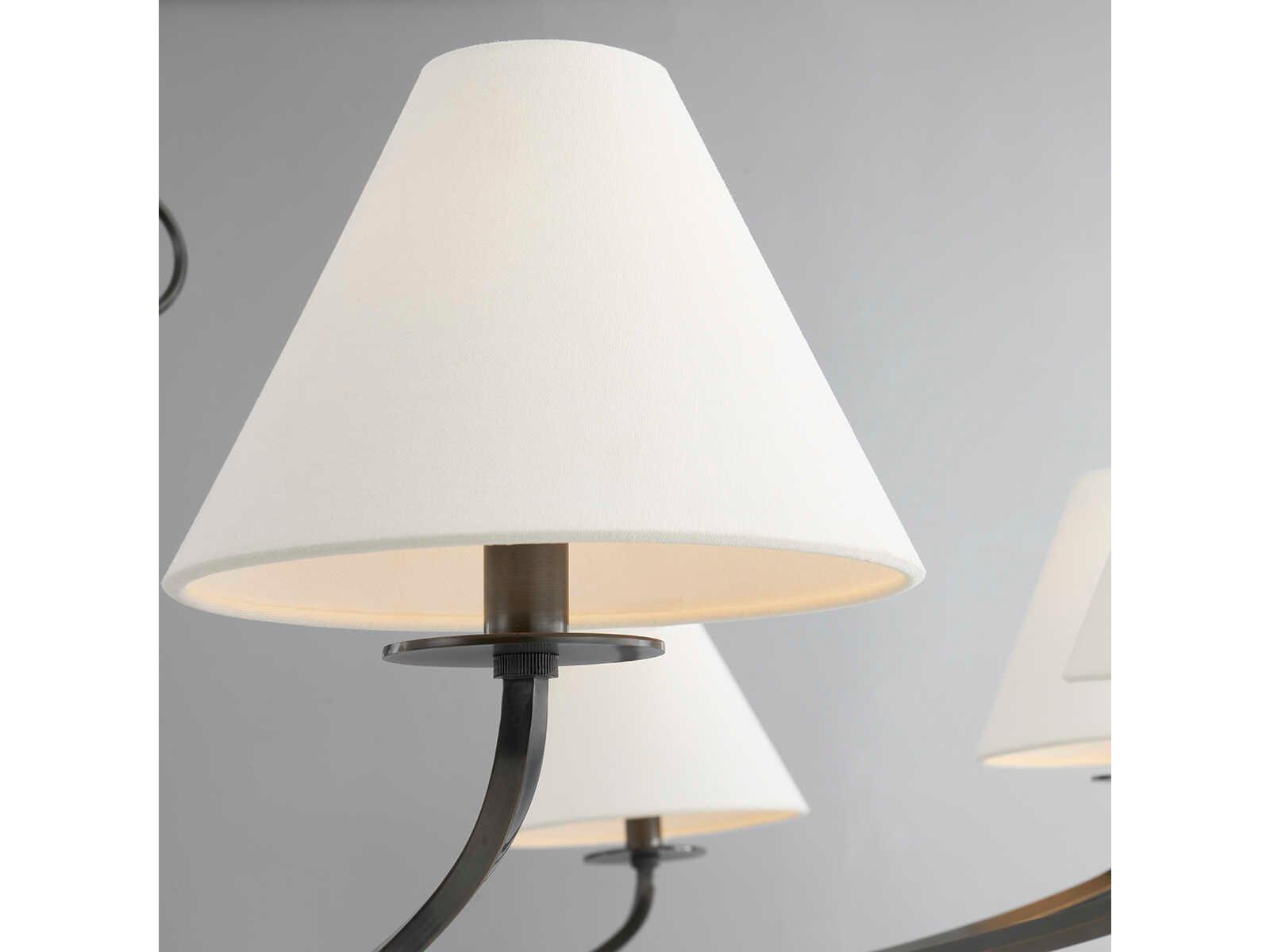 Hudson Valley Stacey 8-Light Old Bronze Empire Chandelier