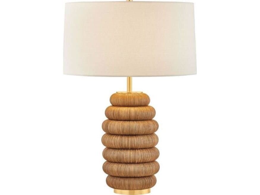 Hudson Valley Winbrook Aged Brass Buffet Lamp