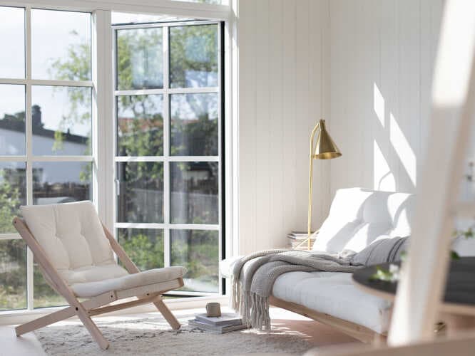 Hudson Valley Stanton Aged Brass Metal Floor Lamp