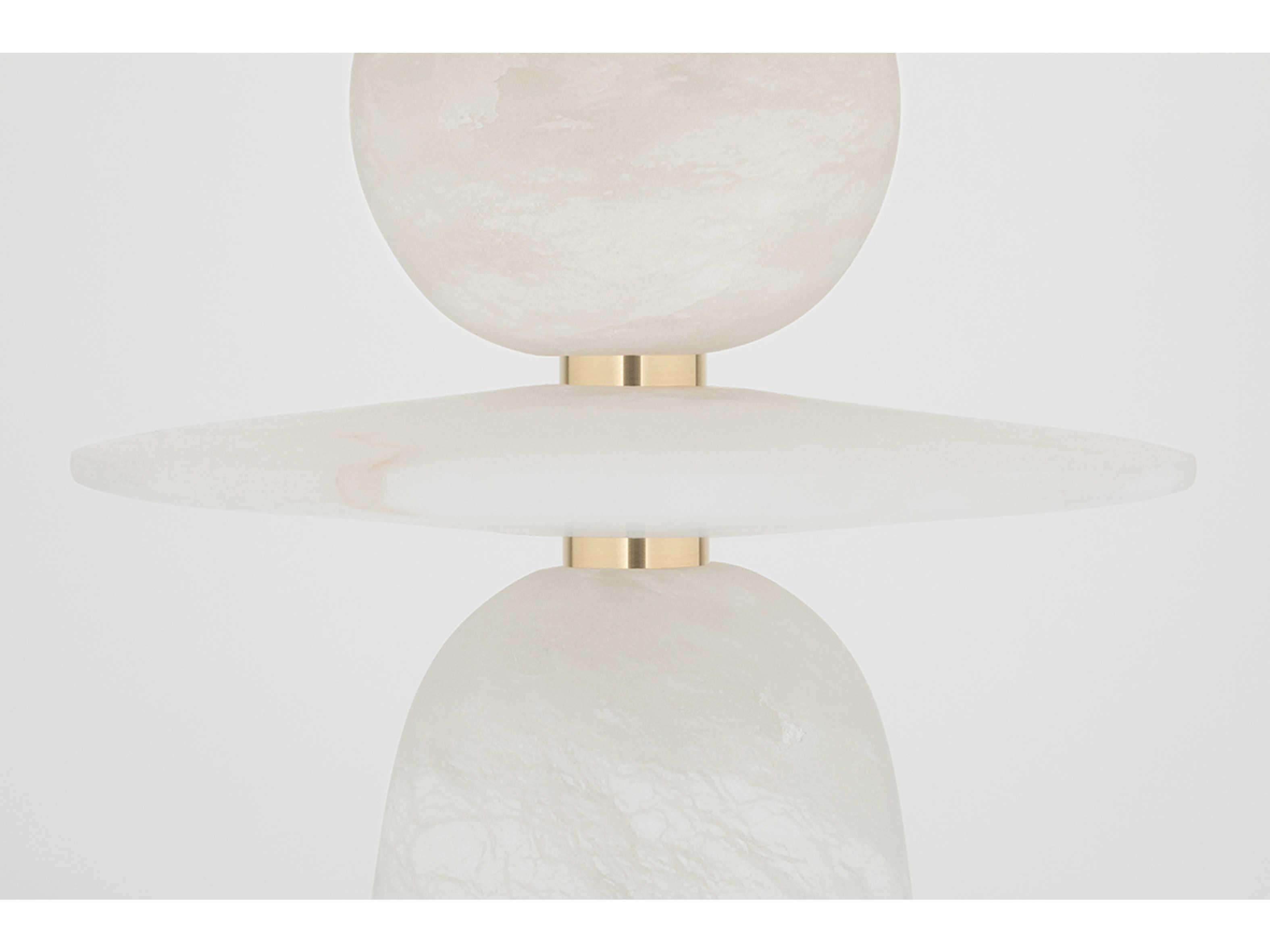 Hudson Valley Montgomery LED Aged Brass Buffet Lamp