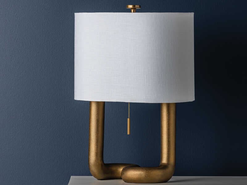 Hudson Valley Armonk Aged Brass Table Lamp
