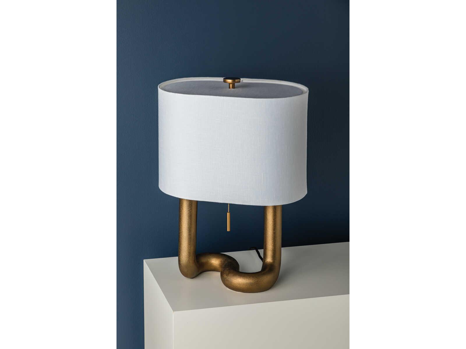 Hudson Valley Armonk Aged Brass Table Lamp