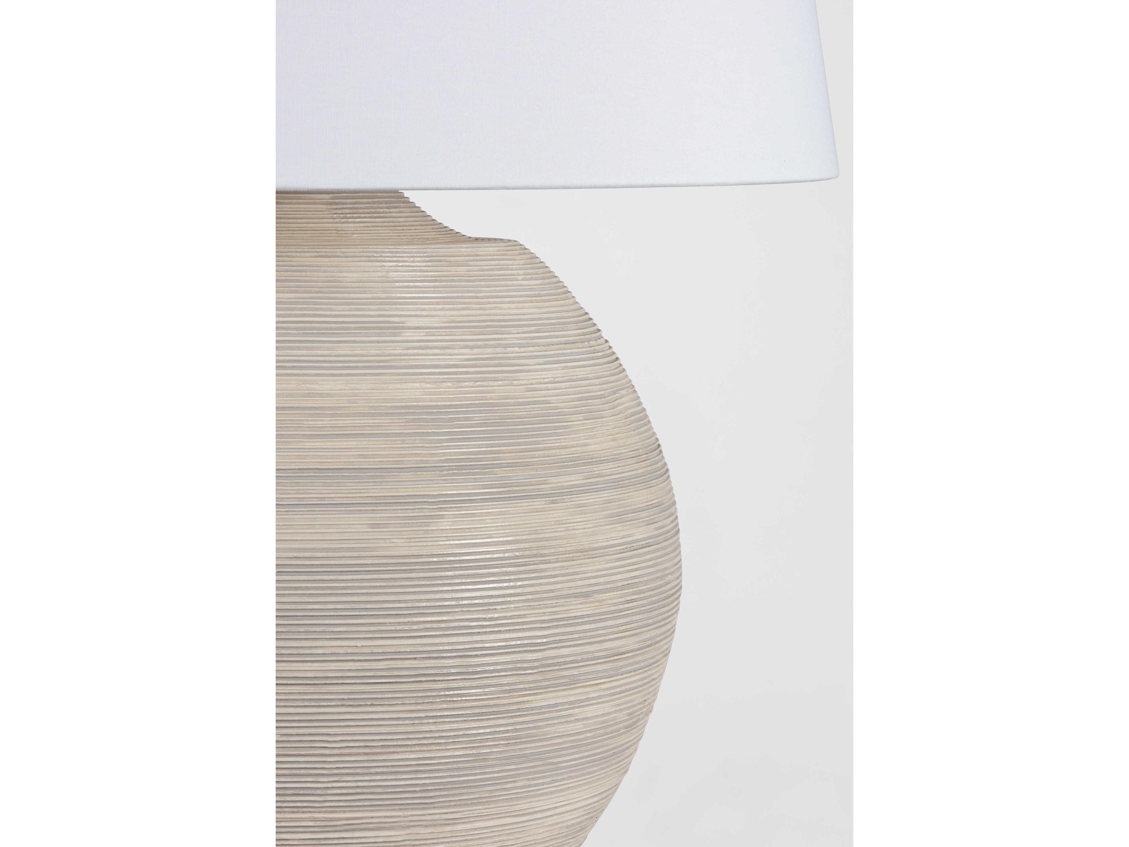 Hudson Valley Kitchawan Aged Brass Ceramic Artisan Cream White Linen Brown Buffet Lamp