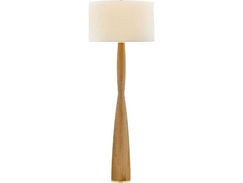 Hudson Valley Somers Chase Aged Brass Floor Lamp