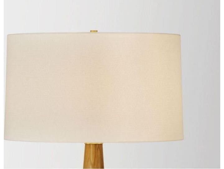 Hudson Valley Somers Chase Aged Brass Floor Lamp