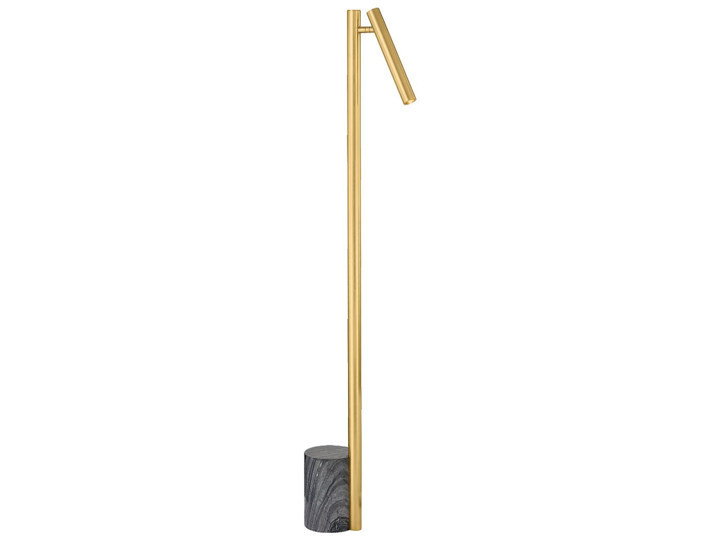 Hudson Valley Circleville Aged Brass Floor Lamp