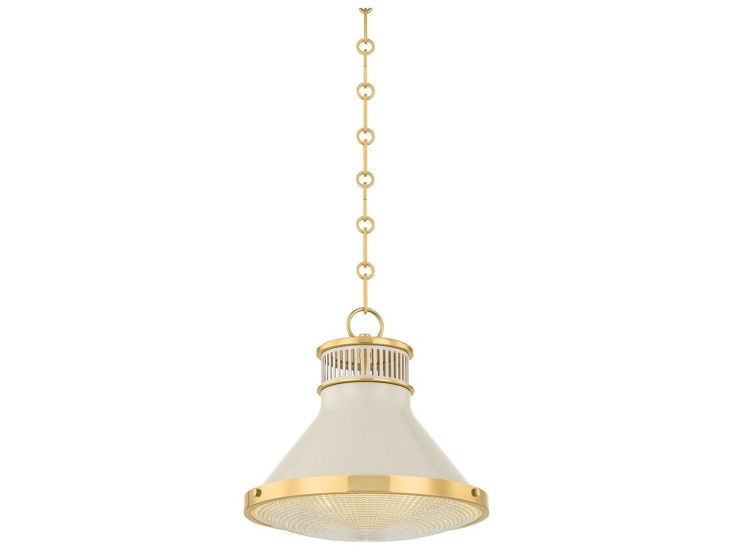 Hudson Valley Highclere 1-Light Off White Mini Pendant