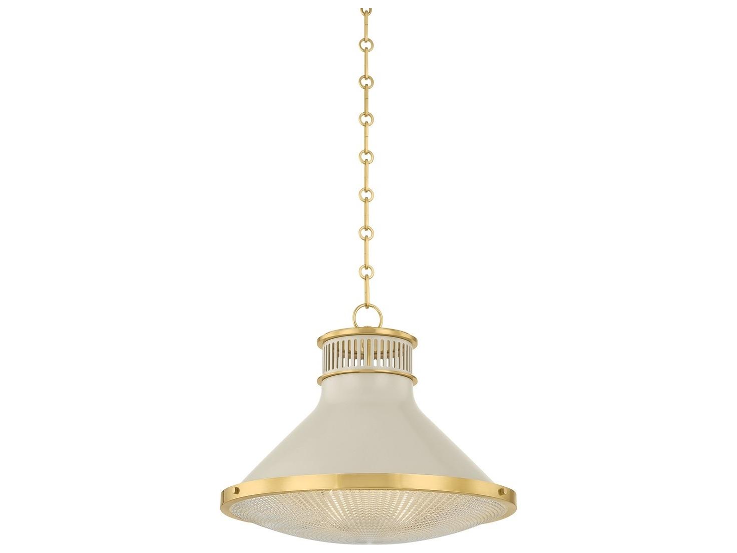 Hudson Valley Highclere 1-Light Off White Pendant
