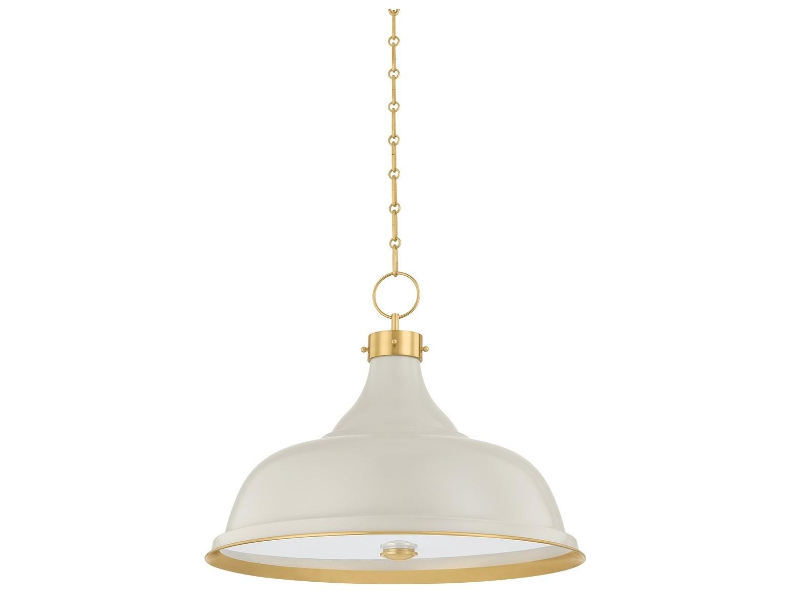 Hudson Valley Painted No. 1 4-Light Off White Pendant
