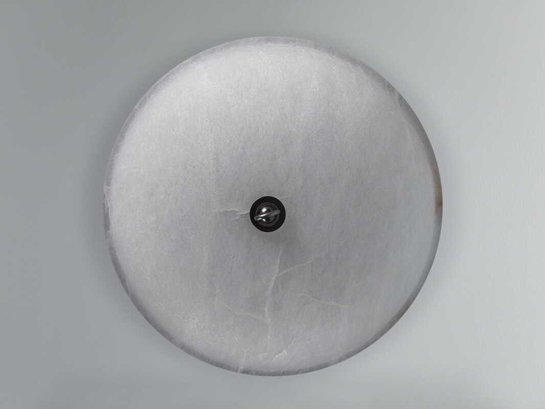 Hudson Valley Somerset 3-Light Distressed Bronze Glass Bowl Semi Flush Mount