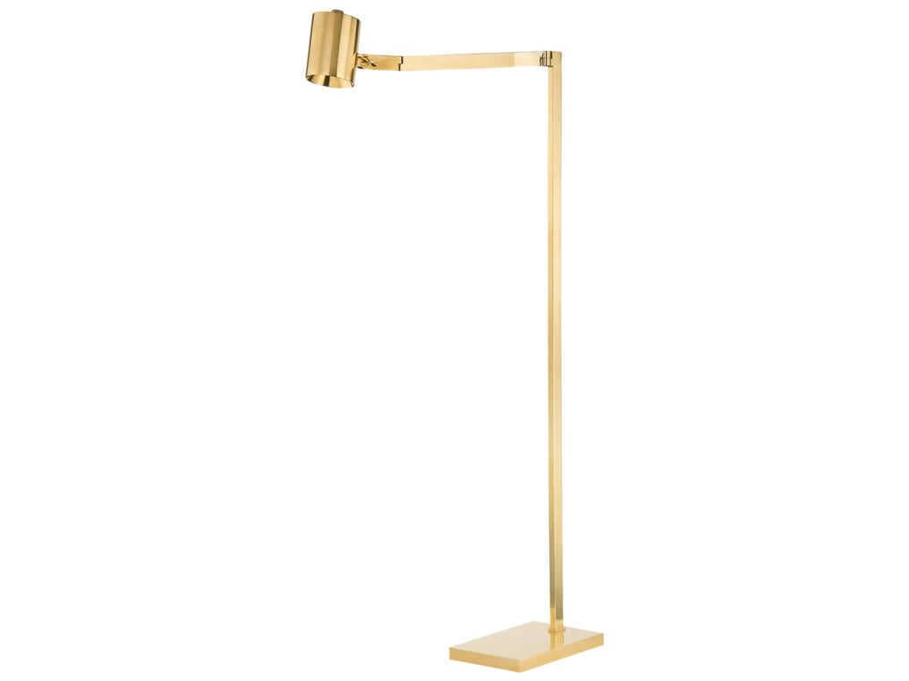 Hudson Valley Highgrove Aged Brass Floor Lamp