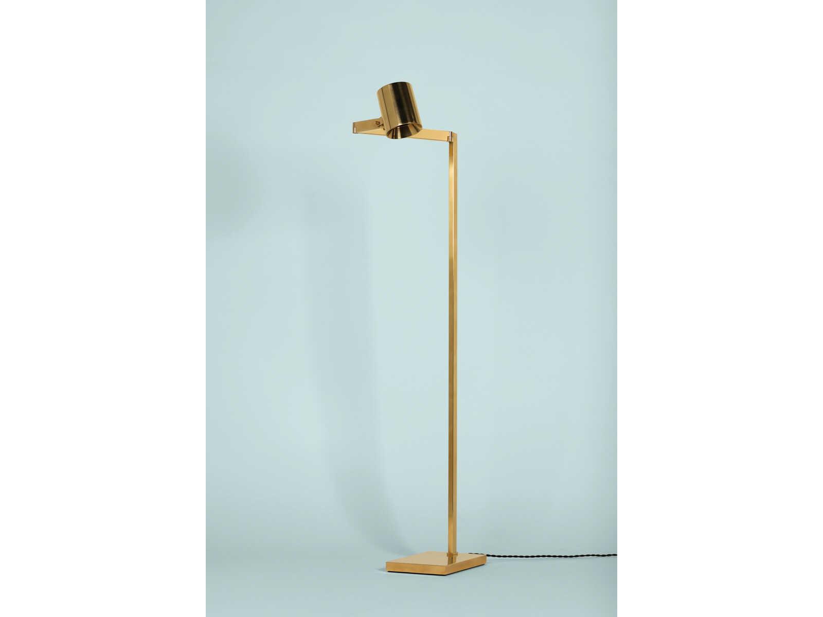 Hudson Valley Highgrove Aged Brass Floor Lamp
