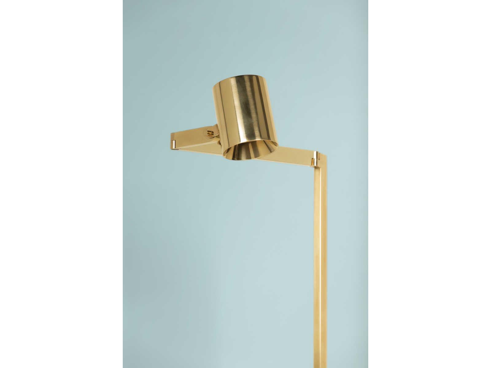 Hudson Valley Highgrove Aged Brass Floor Lamp