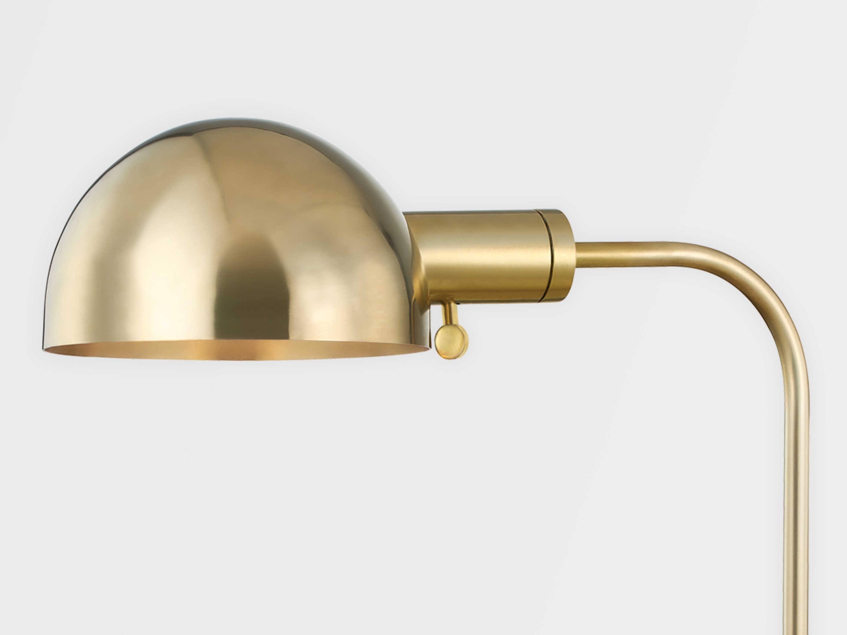 Hudson Valley Devon Aged Brass Desk Lamp